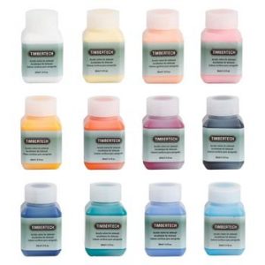 Pinturas acrílicas Timbertech II. Colores base.